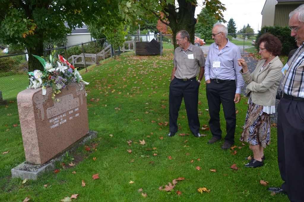 La visite au cimetière
