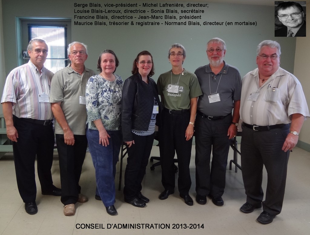 Le Conseil d'Administration 2013 - 2014